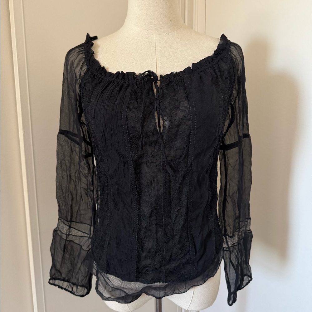 Black Prada top